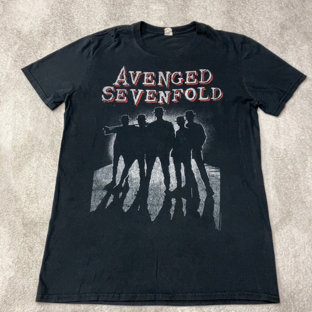 Avenged Sevenfold 2017 UK Tour T-Shirt Graphic Band Tee Concert Merch Mens S